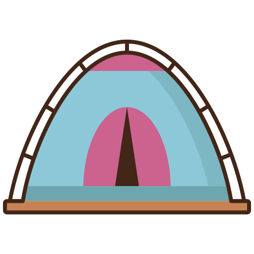 tenda Flaticons Lineal Color icona