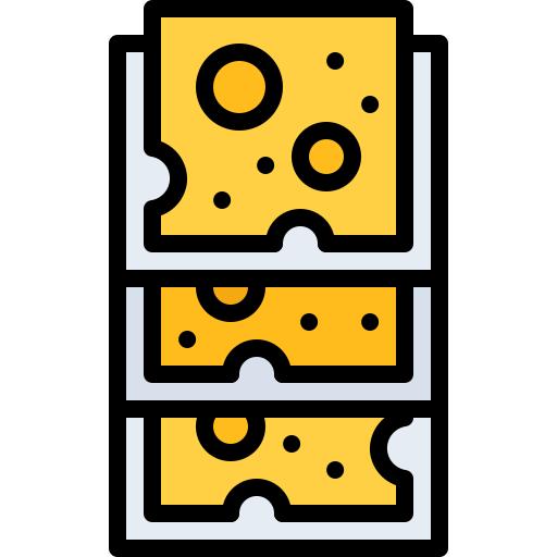 formaggio Coloring Color icona