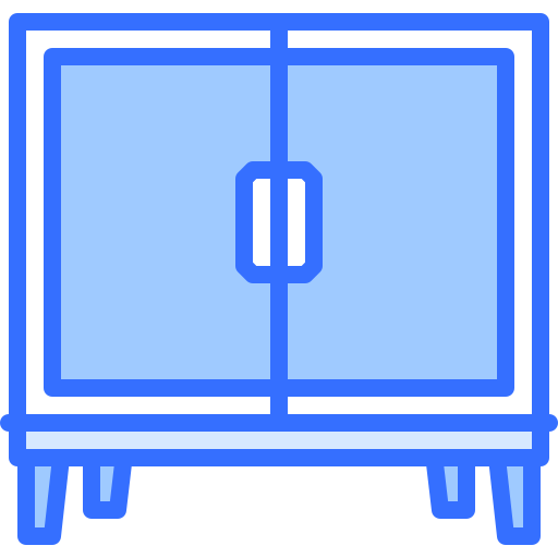 cabinet Coloring Blue Icône