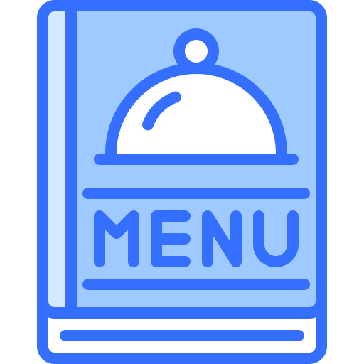 Menu Coloring Blue icon