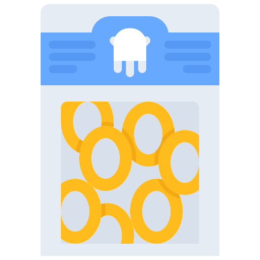 Squid Coloring Flat icon