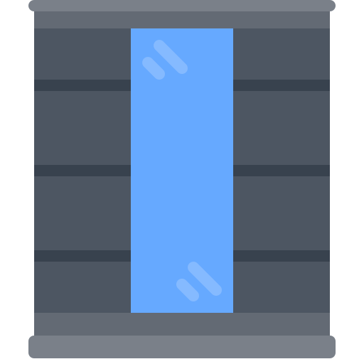 ワードローブ Coloring Flat icon