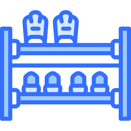 Rack Coloring Blue icon