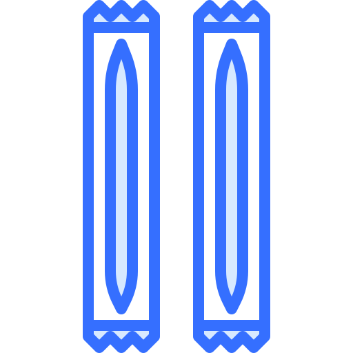 tandenstoker Coloring Blue icoon