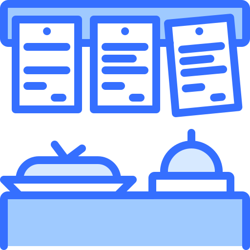 Order Coloring Blue icon