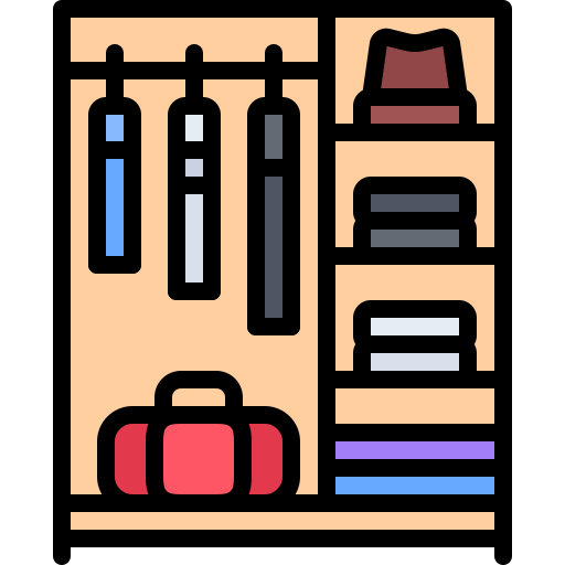 Wardrobe Coloring Color icon