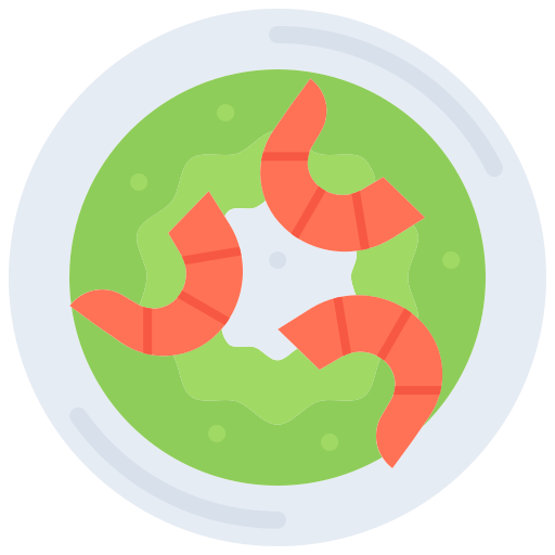 サラダ Coloring Flat icon