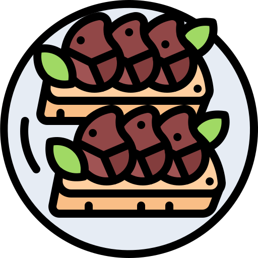 bruschetta Coloring Color icon