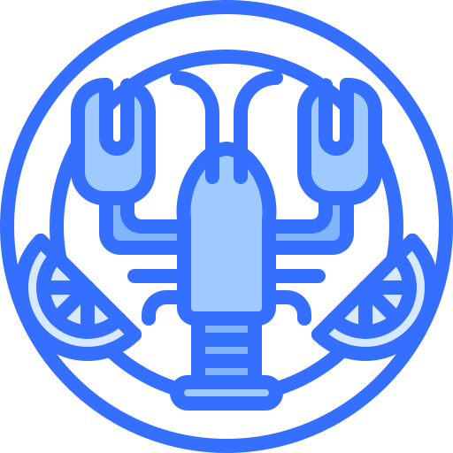 랍스터 Coloring Blue icon