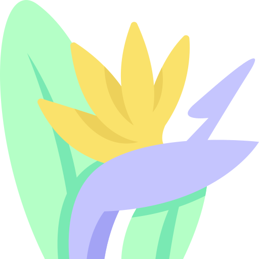 Bird of paradise Generic Flat icon