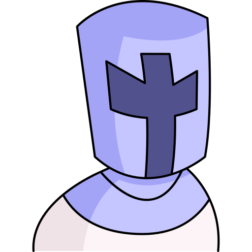 Crusader Generic Thin Outline Color icon