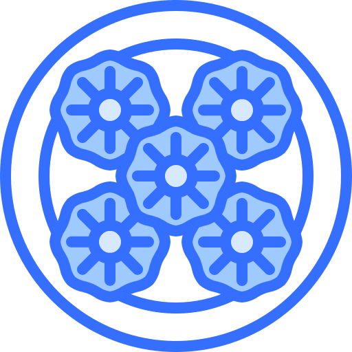 団子 Coloring Blue icon
