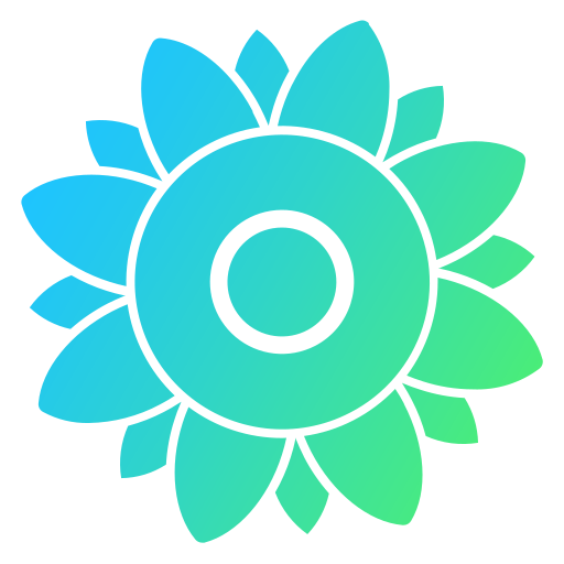 Sunflower Generic Flat Gradient icon