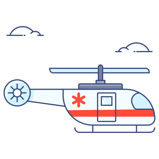 ambulance Generic Thin Outline Color Icône