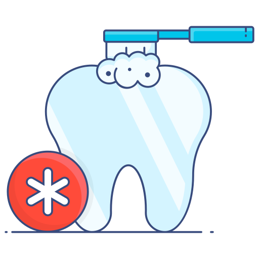 Dental care Generic Thin Outline Color icon