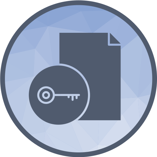 Data encryption Generic Circular icon