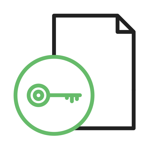 Data encryption Generic Outline Color icon