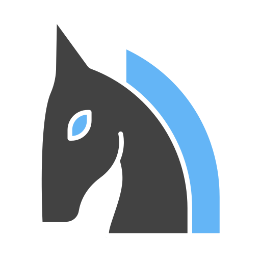 Trojan horse Generic Blue icon