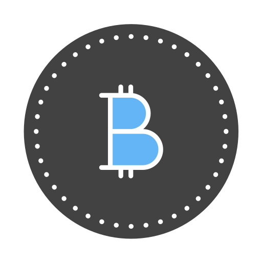 criptomoneda Generic Blue icono