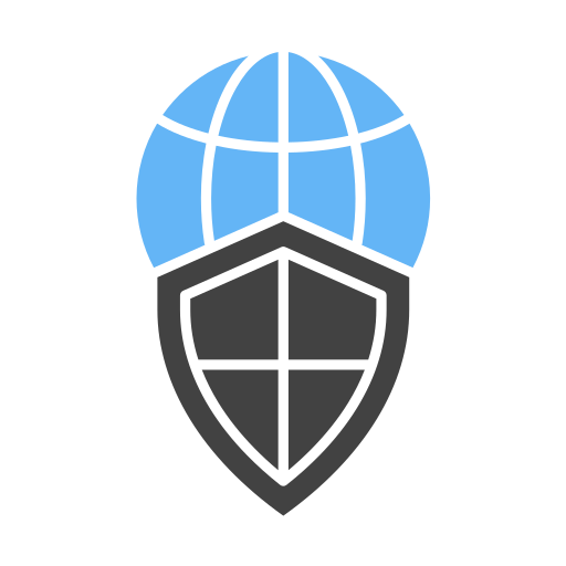 인터넷 보안 Generic Blue icon