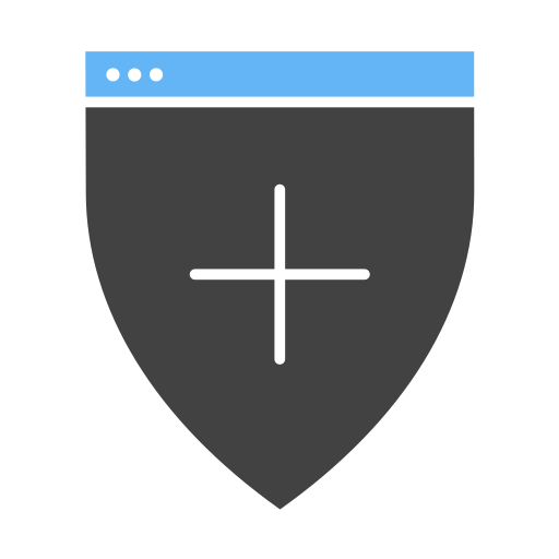 Безопасно Generic Blue иконка