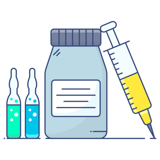 Injection Generic Thin Outline Color icon