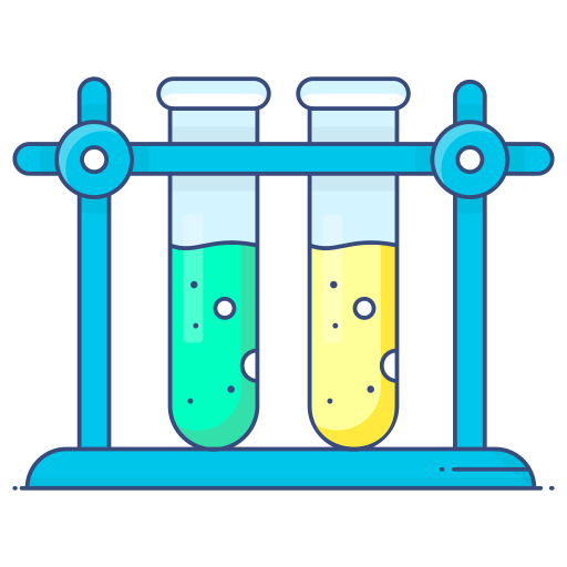 Test tube Generic Thin Outline Color icon
