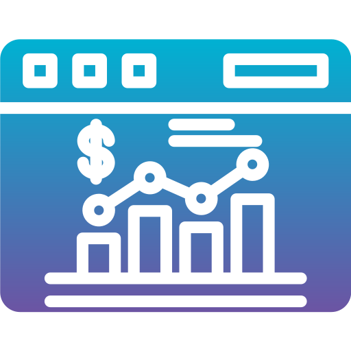 relatório de negócios Generic Flat Gradient Ícone