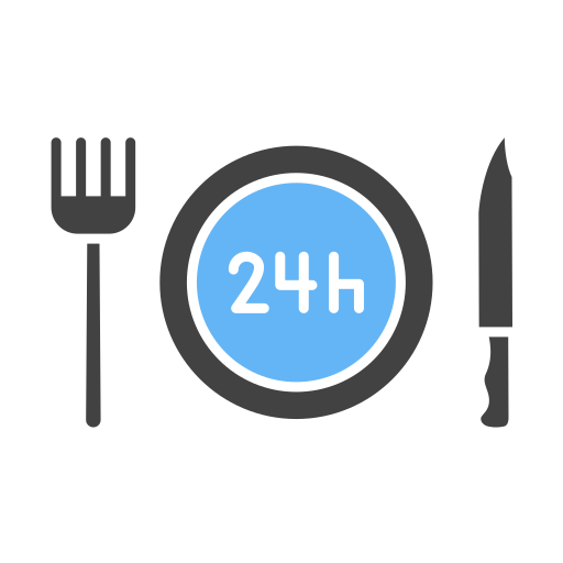 24 godziny Generic Blue ikona