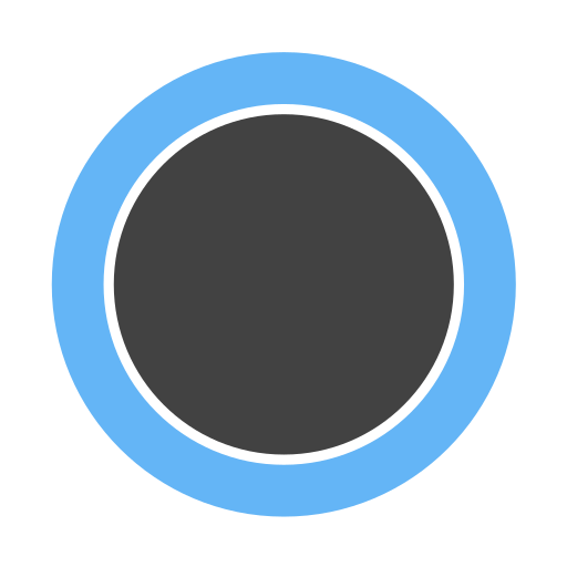 Plate Generic Blue icon