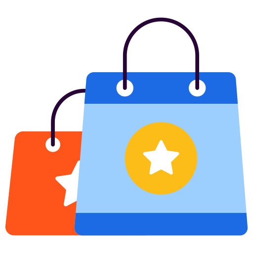 Shopping bags Generic Flat icon