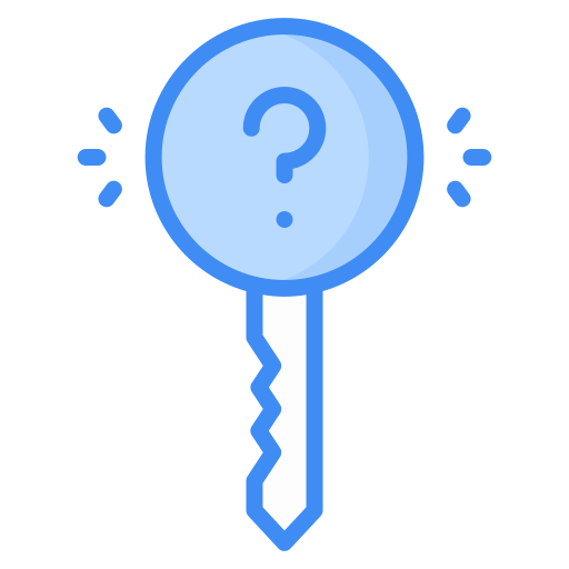 Key Generic Blue icon