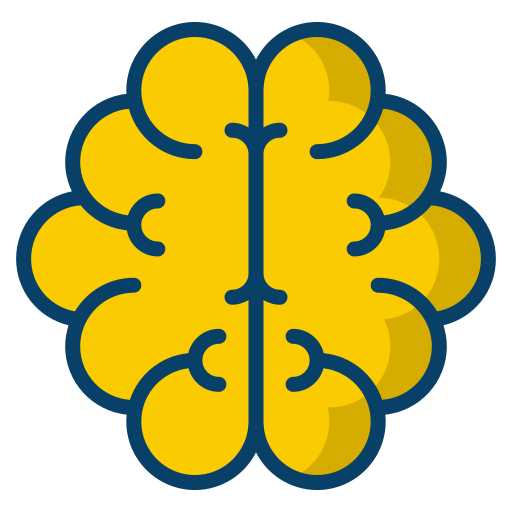 ludzki mózg Generic Outline Color ikona