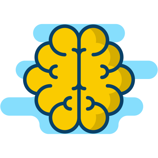 Human brain Generic Rounded Shapes icon