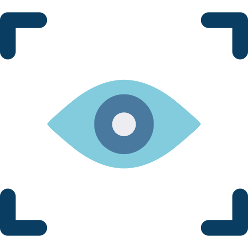 oog scan Generic Flat icoon