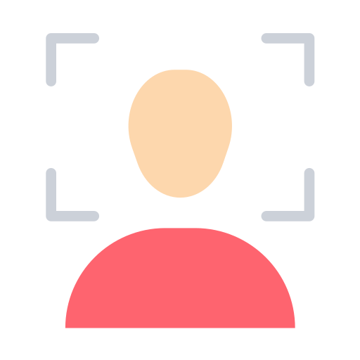 reconhecimento facial Generic Flat Ícone