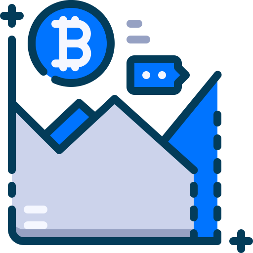 bitcoin Generic Blue icono