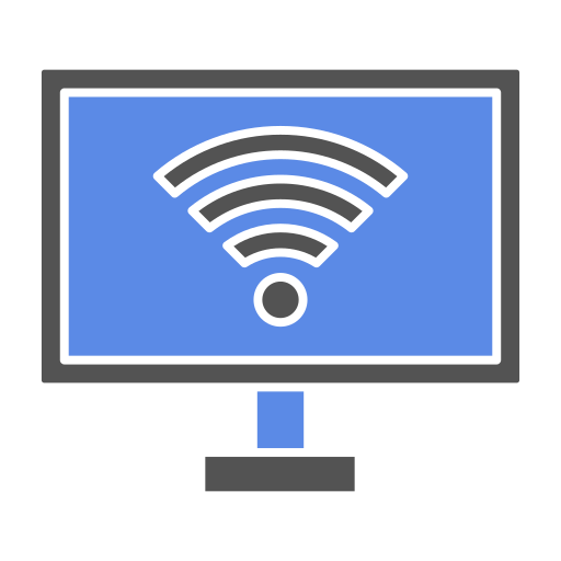 Smart tv Generic Blue icon
