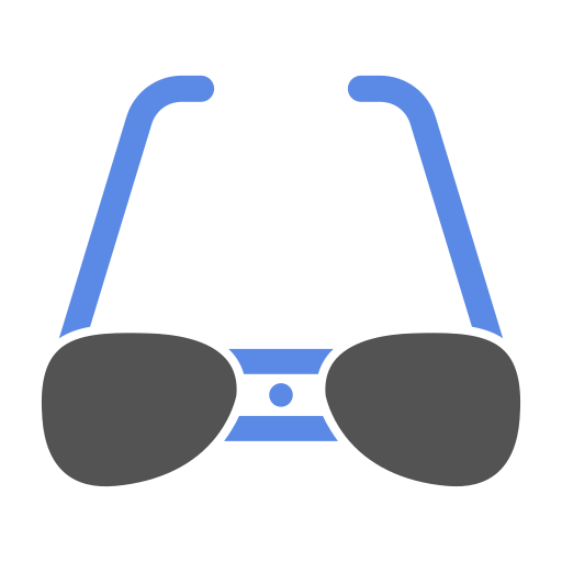 lunettes intelligentes Generic Blue Icône