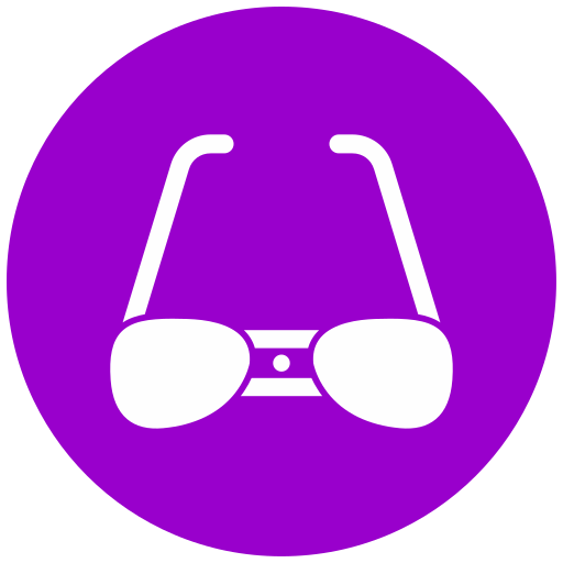 Smart glasses Generic Circular icon