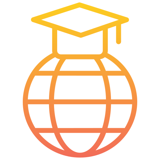 edukacja globalna Generic Gradient ikona