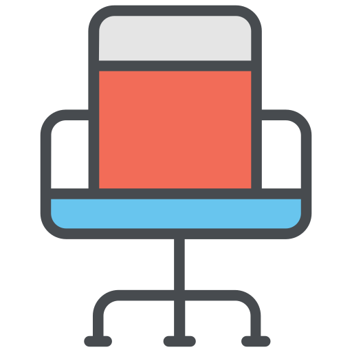 Офисный стул Generic Outline Color иконка