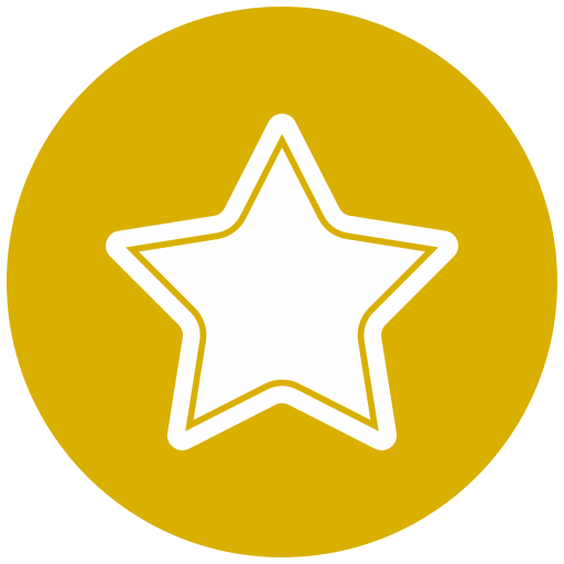 estrela Generic Circular Ícone