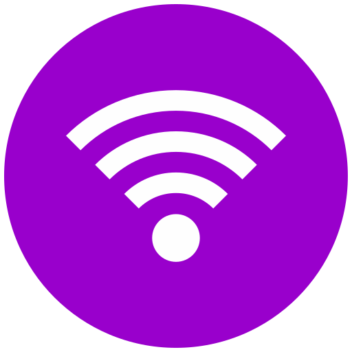 wi-fi接続 Generic Circular icon
