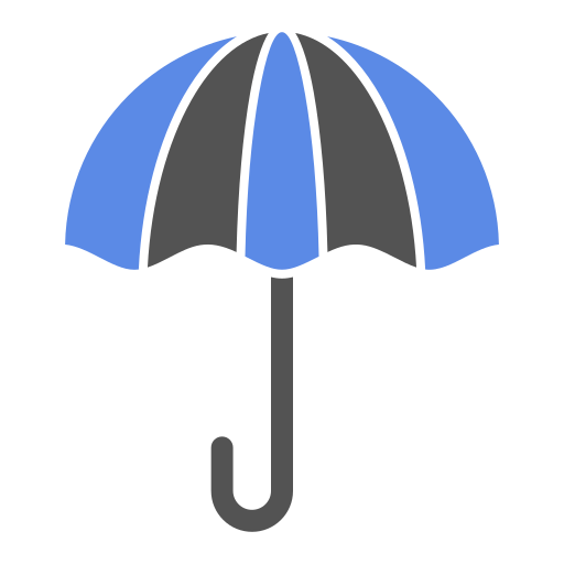 regenschirm Generic Blue icon