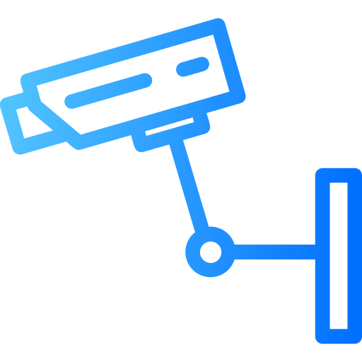 telecamera a circuito chiuso Generic Gradient icona