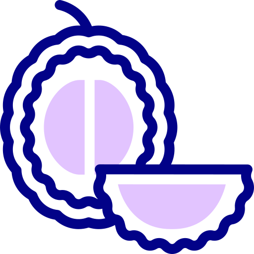 ドリアン Detailed Mixed Lineal color icon