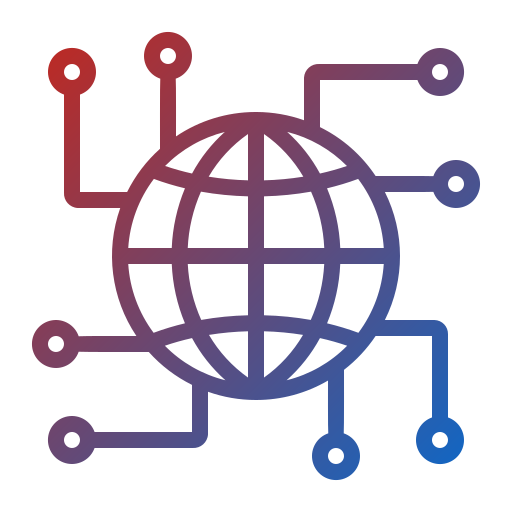 Global connection Generic Gradient icon