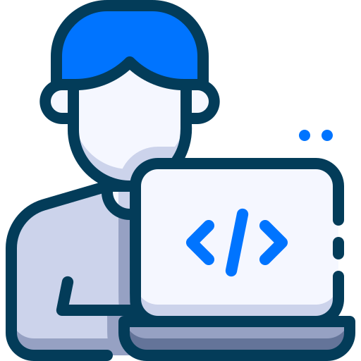Программист Generic Blue иконка