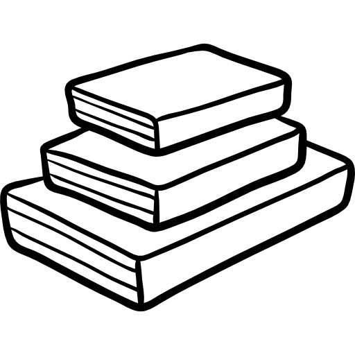 oblea Hand Drawn Black icono
